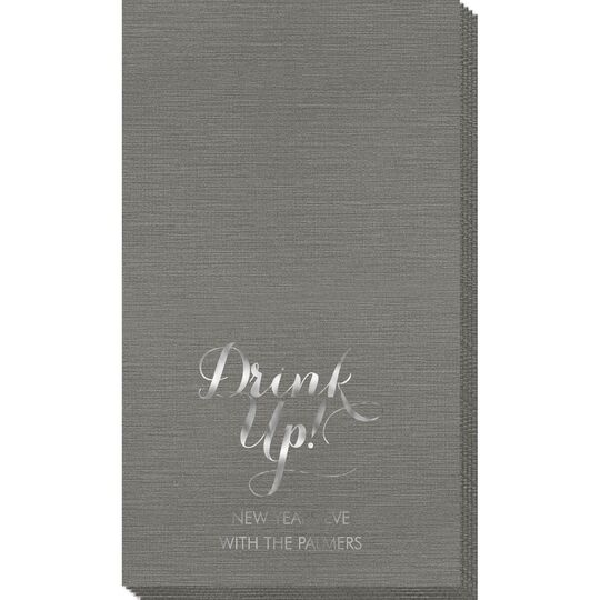 Drink Up Bamboo Luxe Guest Towels